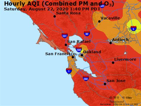 air quality index bay area by city